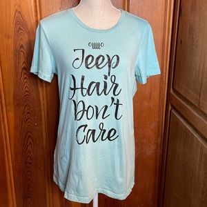 Jeep Hair Don’t Care the Favorite Tee by Bella T-shirt